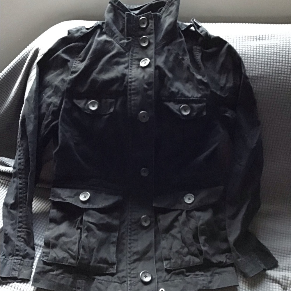 Sz 8 H&M Black Jacket